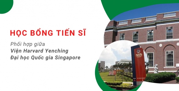 Học bổng Tiến sĩ phối hợp giữa Viện Harvard Yenching và Đại học Quốc gia Singapore