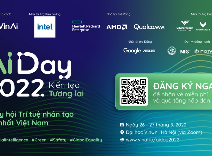 Sự kiện "Ngày Trí tuệ nhân tạo (AI Day)" tại công ty VinAI - TOP 20 công ty nghiên cứu AI toàn cầu năm 2022
